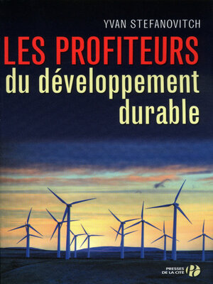 cover image of Les Profiteurs du développement durable